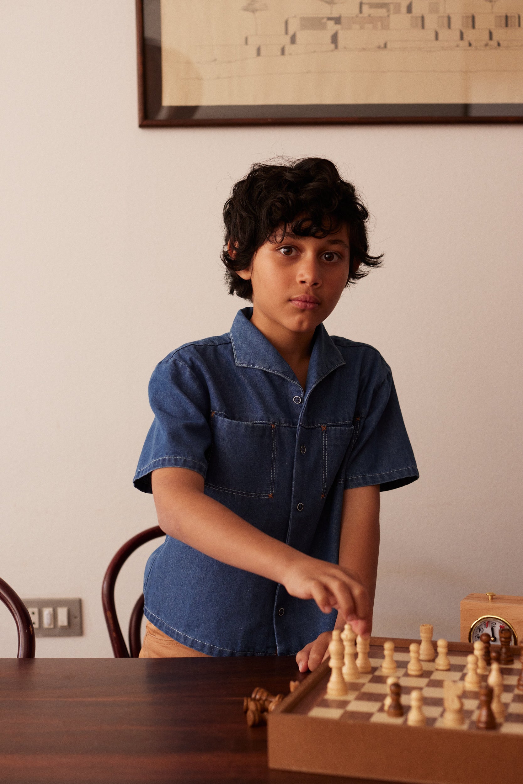 GIAN BUTTON-DOWN WITH LIDO COLLAR