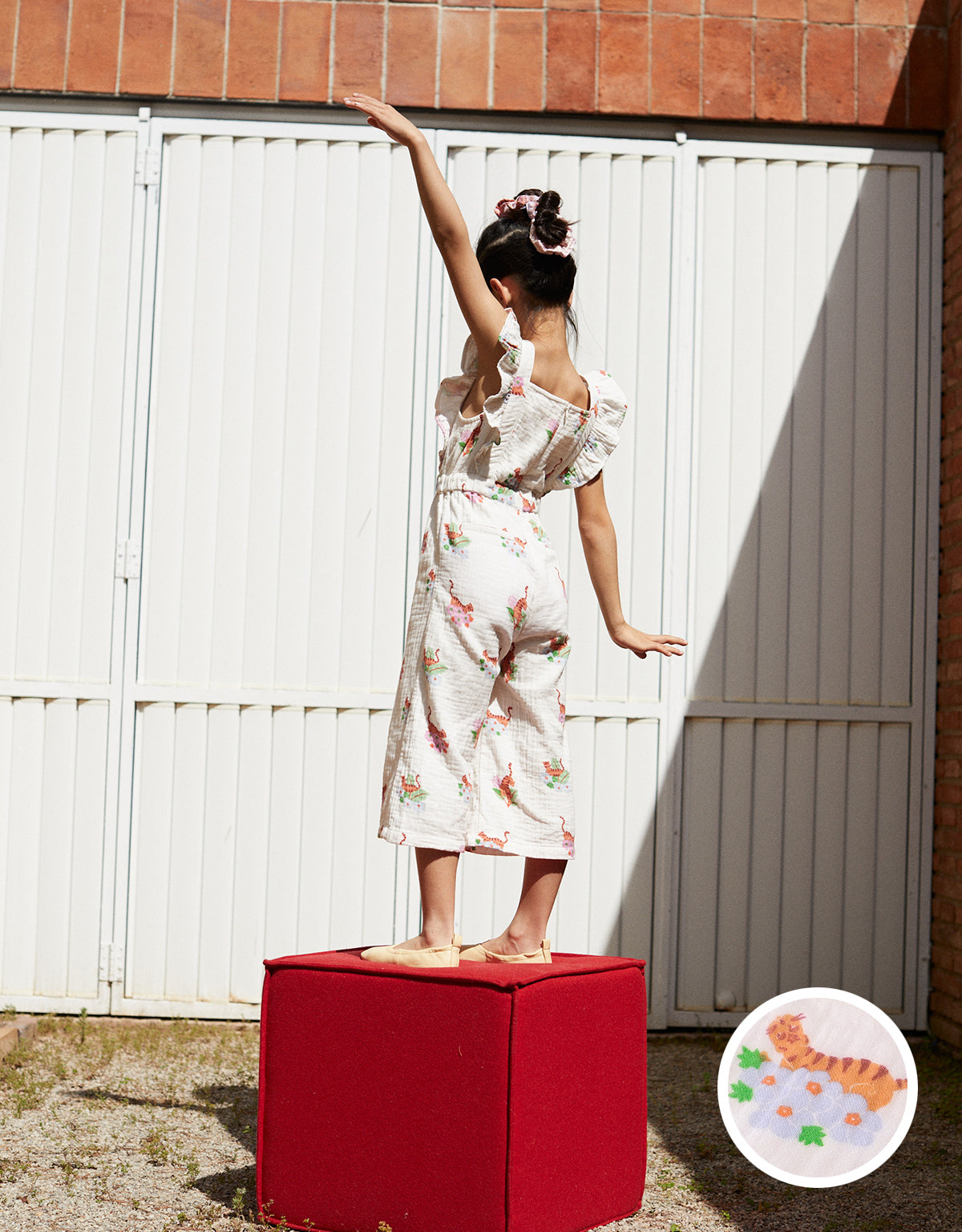 IVANA JUMPSUIT IN TIGER PRINT