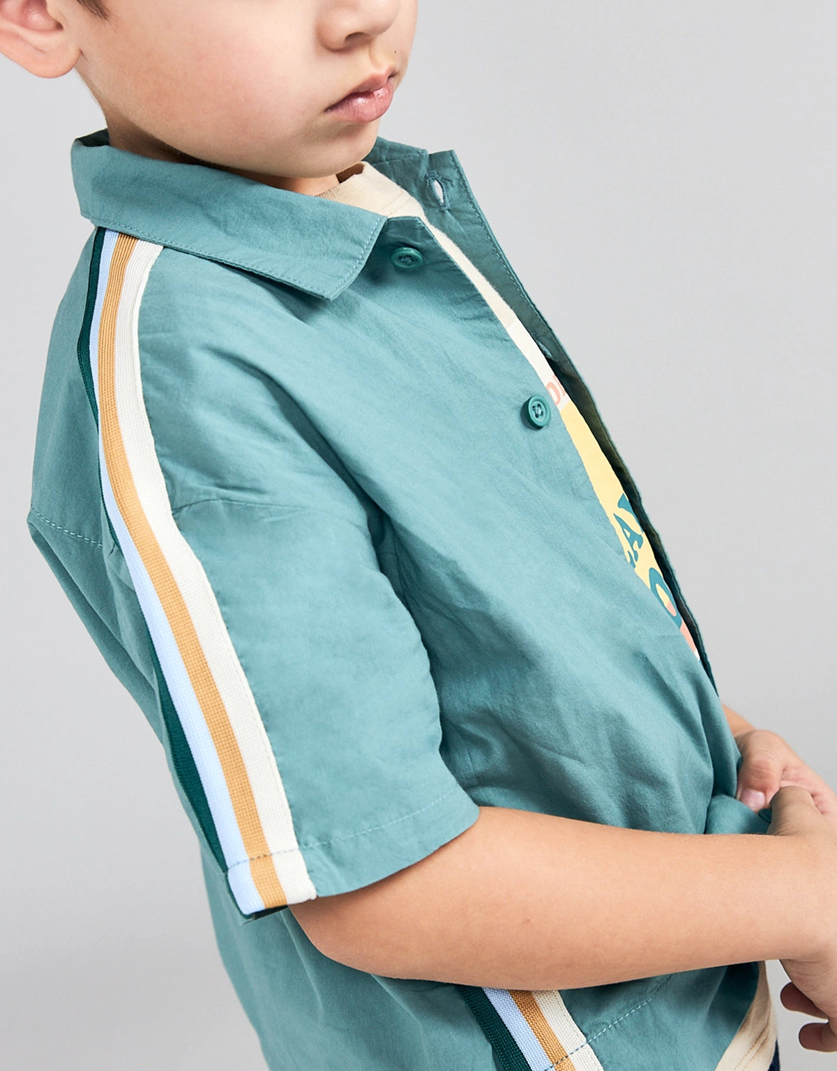OTIS SHIRT WITH WIDE STRIPE