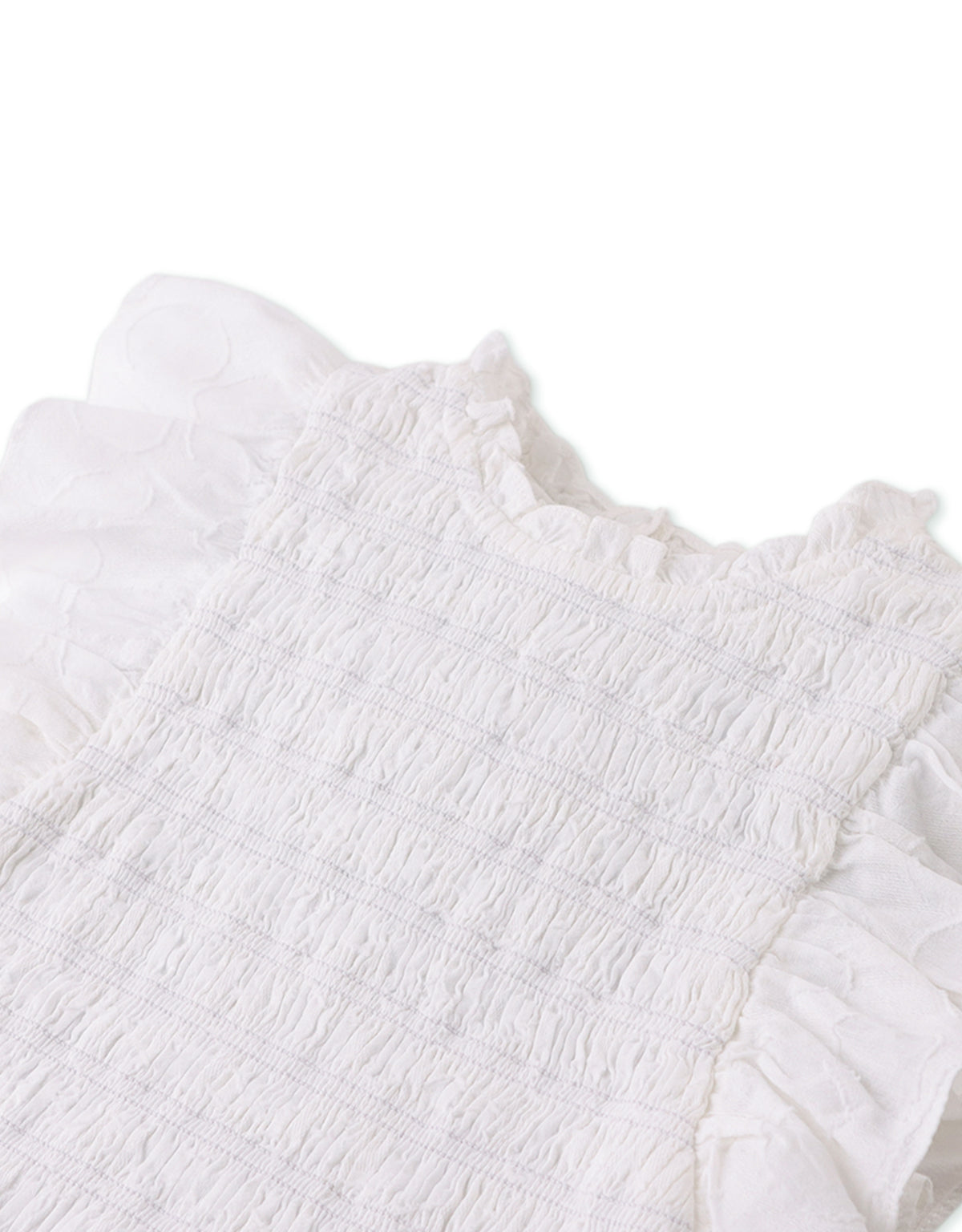 JACQUIE TOP WITH PEPLUM RUFFLES