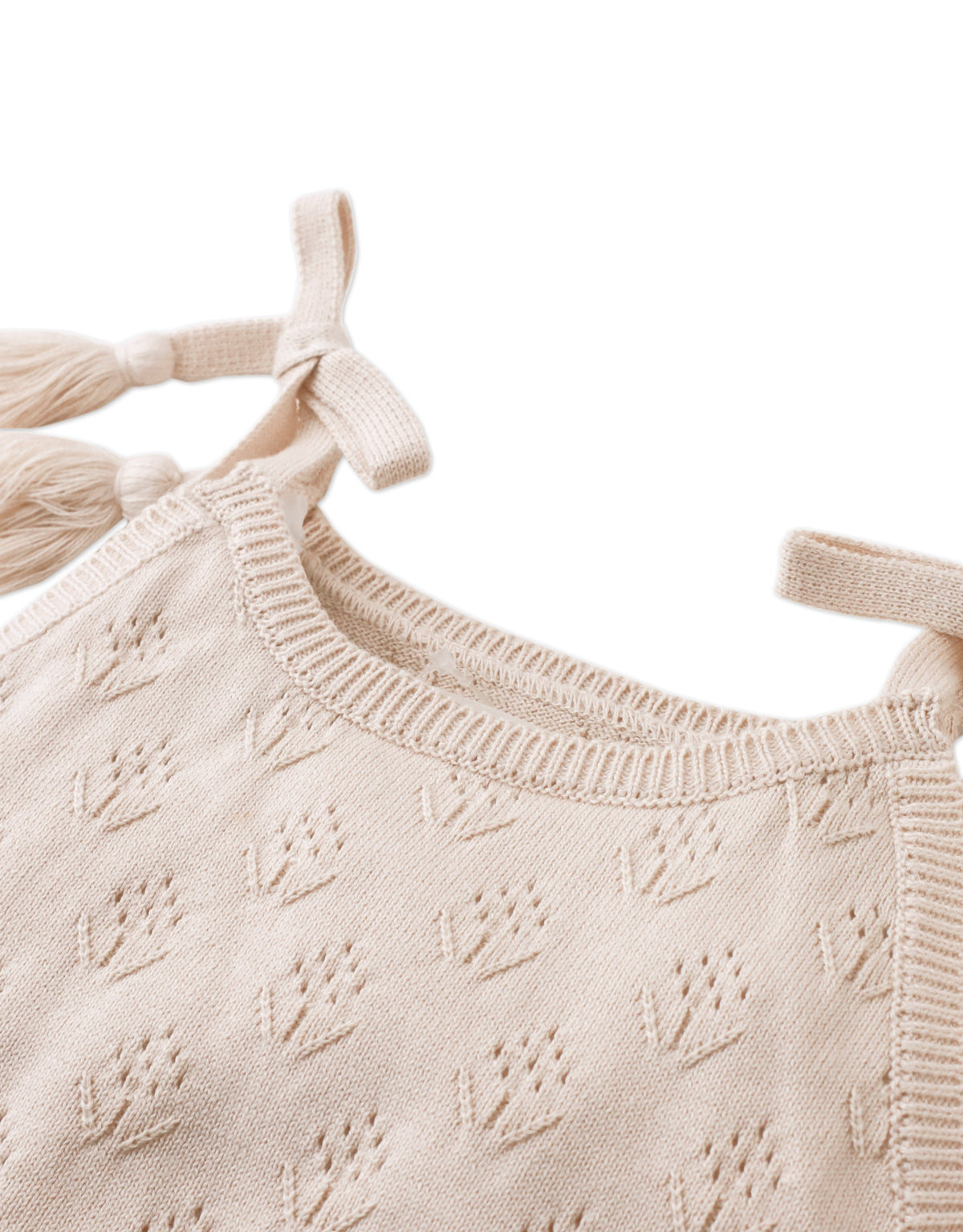 BABY SABINA BLOUSE WITH SHOULDER TIES