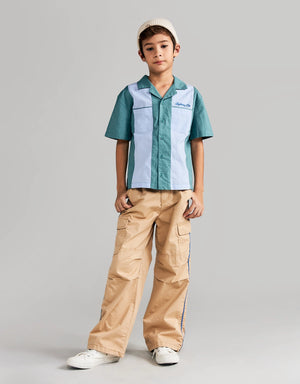 Weston Color Block Shirt front view
