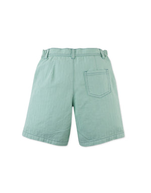 Gino Bermuda Shorts With Contrast Stitching outfit styling