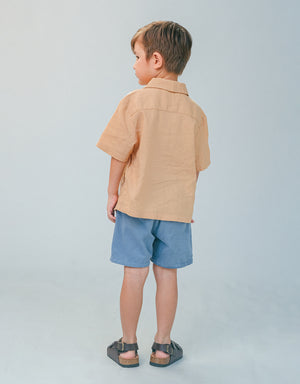 Ron Linen Blend Banana Embroidered Lido Shirt outfit styling