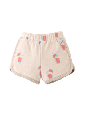 Baby Matthew All-Over Print Raglan Tee and Shorts Set close-up detail