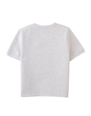 Scott French Terry Ringer Tee with Pocket fabric and fit detail
