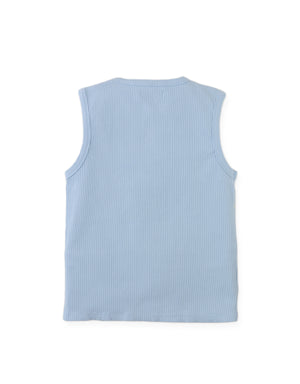 Rafael Henley Tank with Ribbed Texture outfit styling