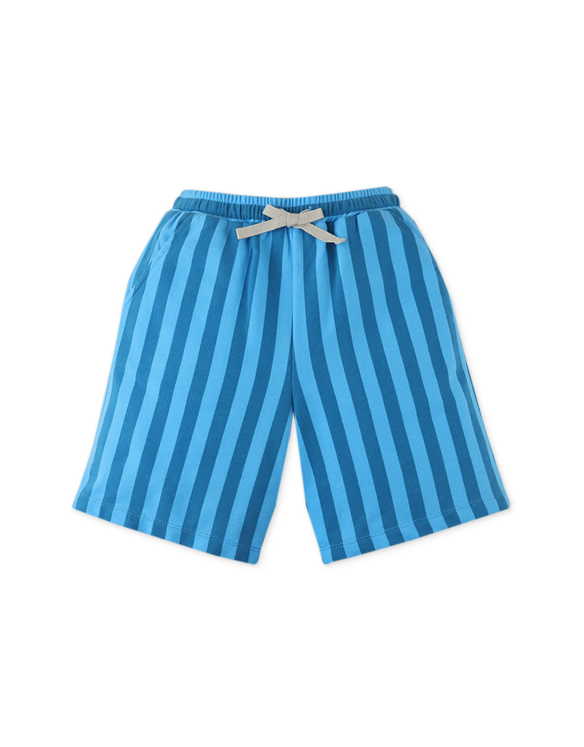 BOYS STRIPE PRINT TERRY SHORTS