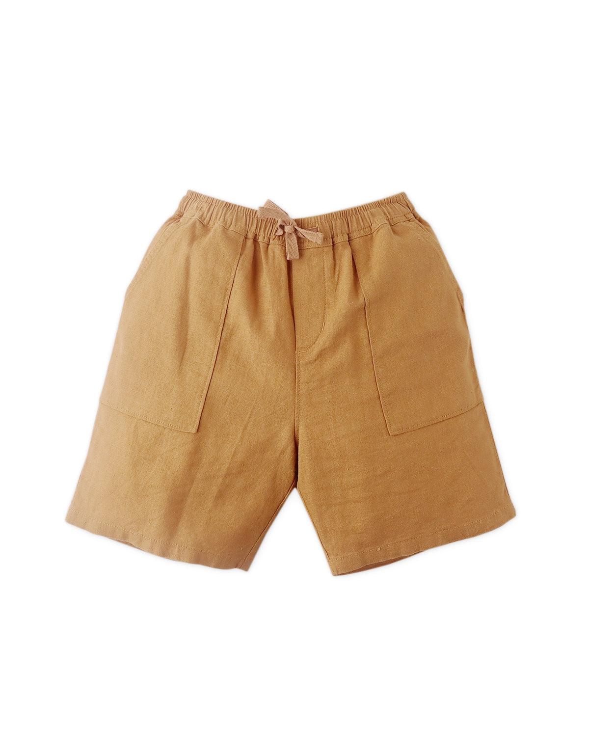 BOYS LINEN PULL-ON SHORTS