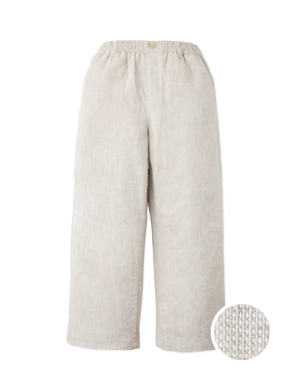 Samuel Cotton-Linen Pull-On Pants