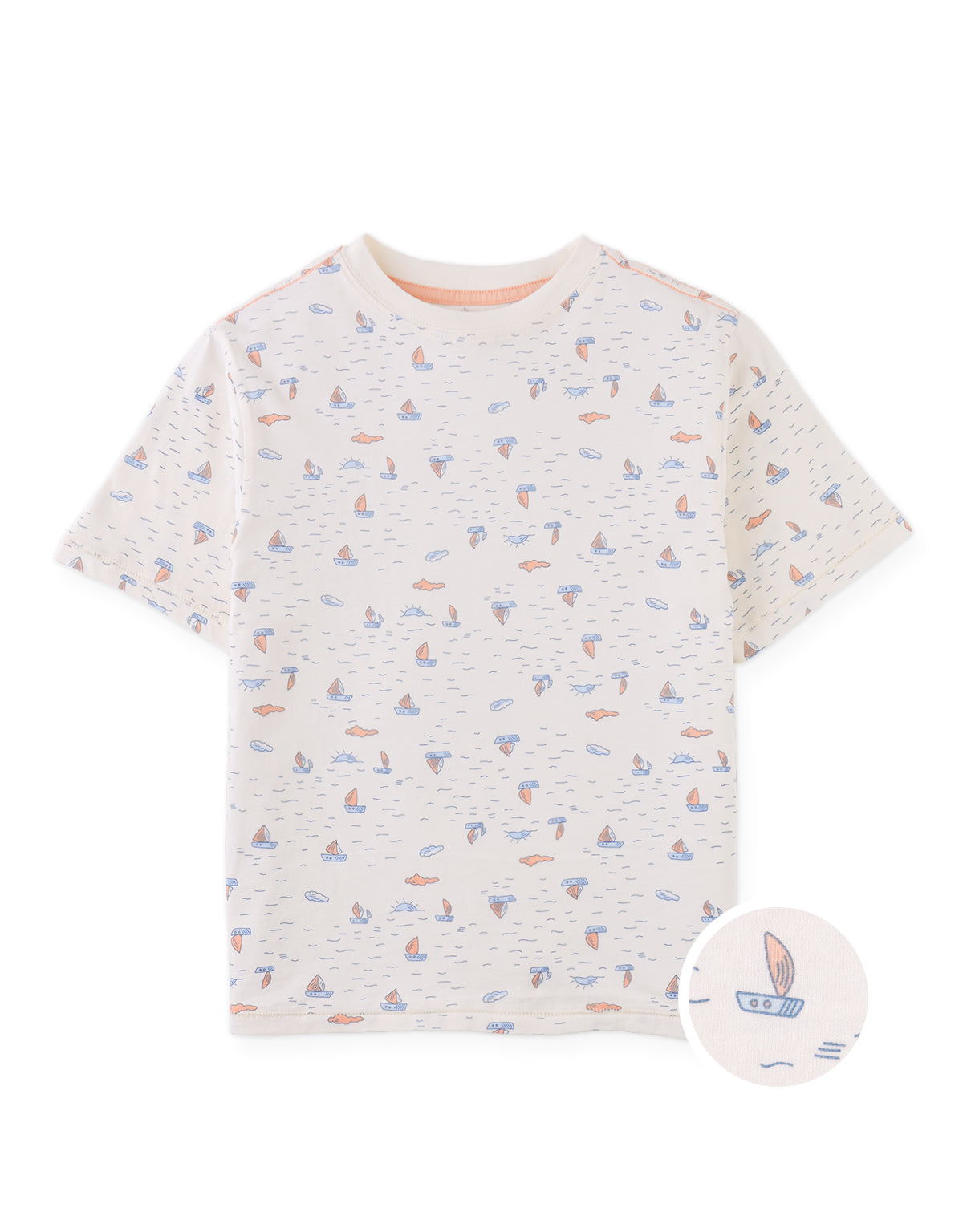 Ricardo All-Over Boat Print Tee