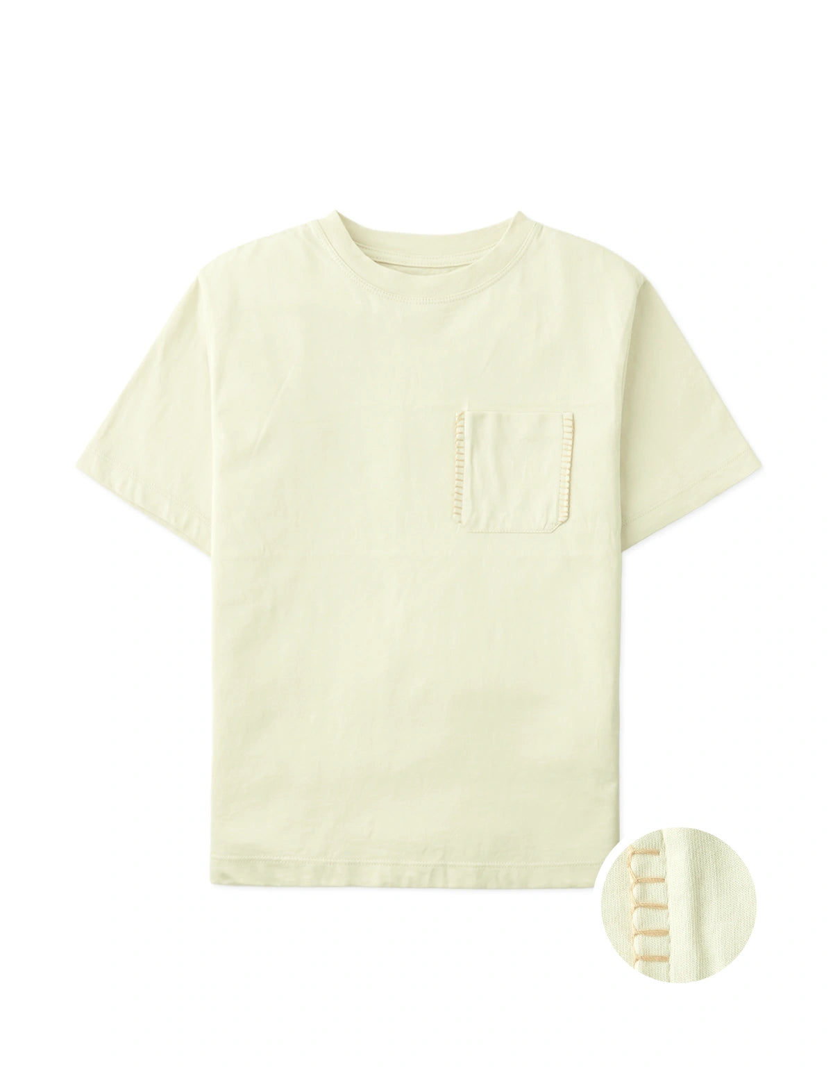 Kent Pocket Tee with Contrast Stitching