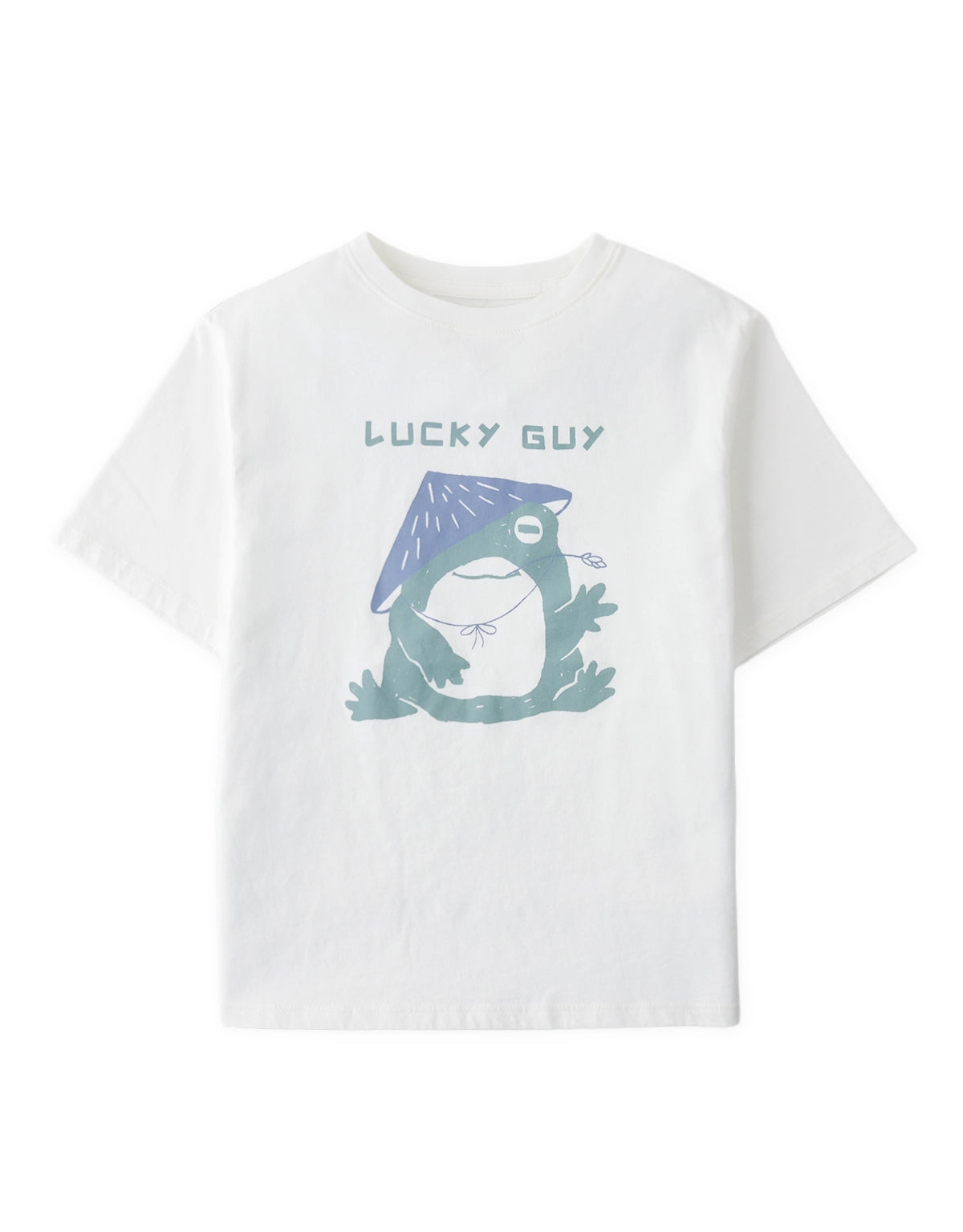 Jun Graphic Tee in Lucky Frog