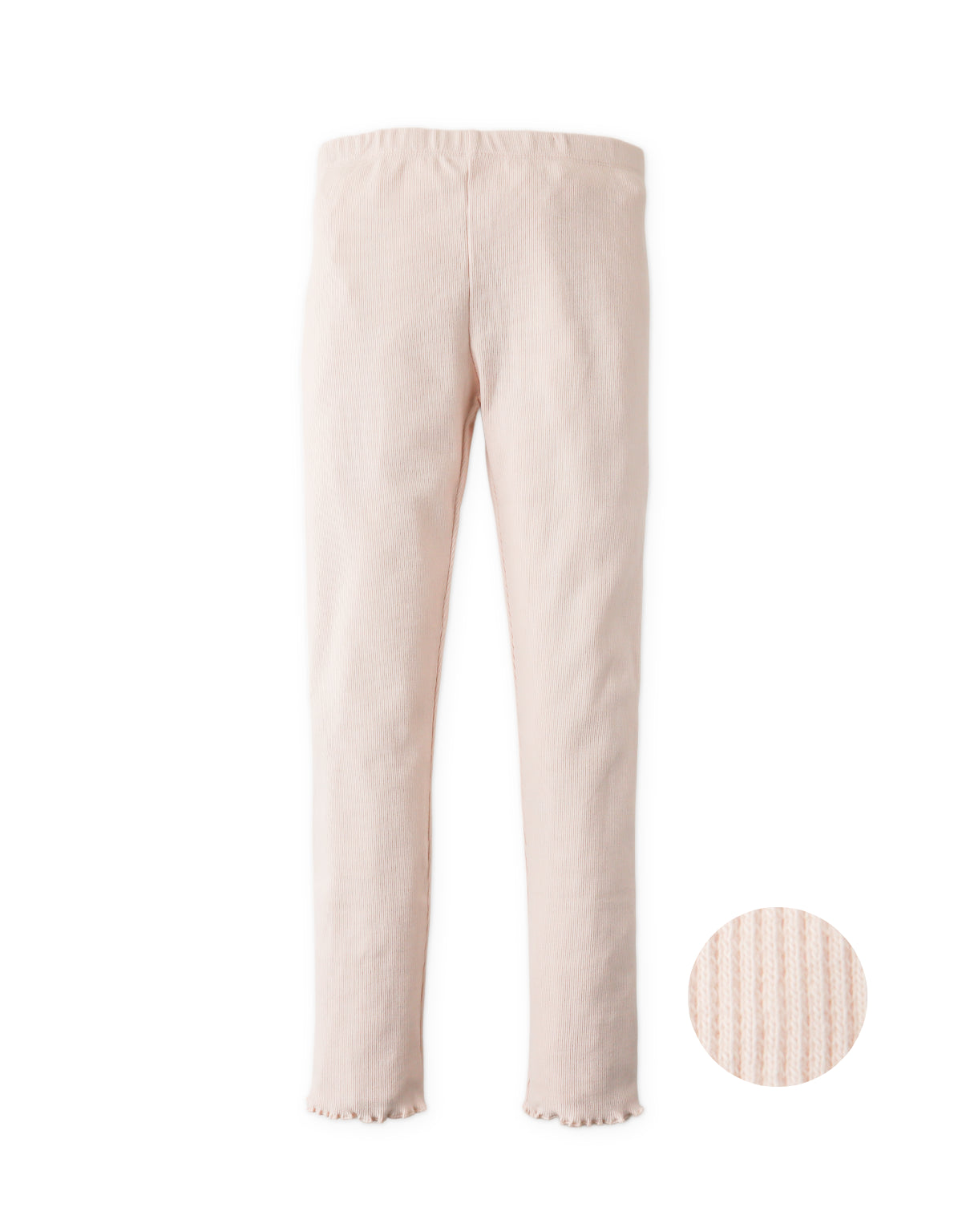 Serena Lettuce-Hem Leggings