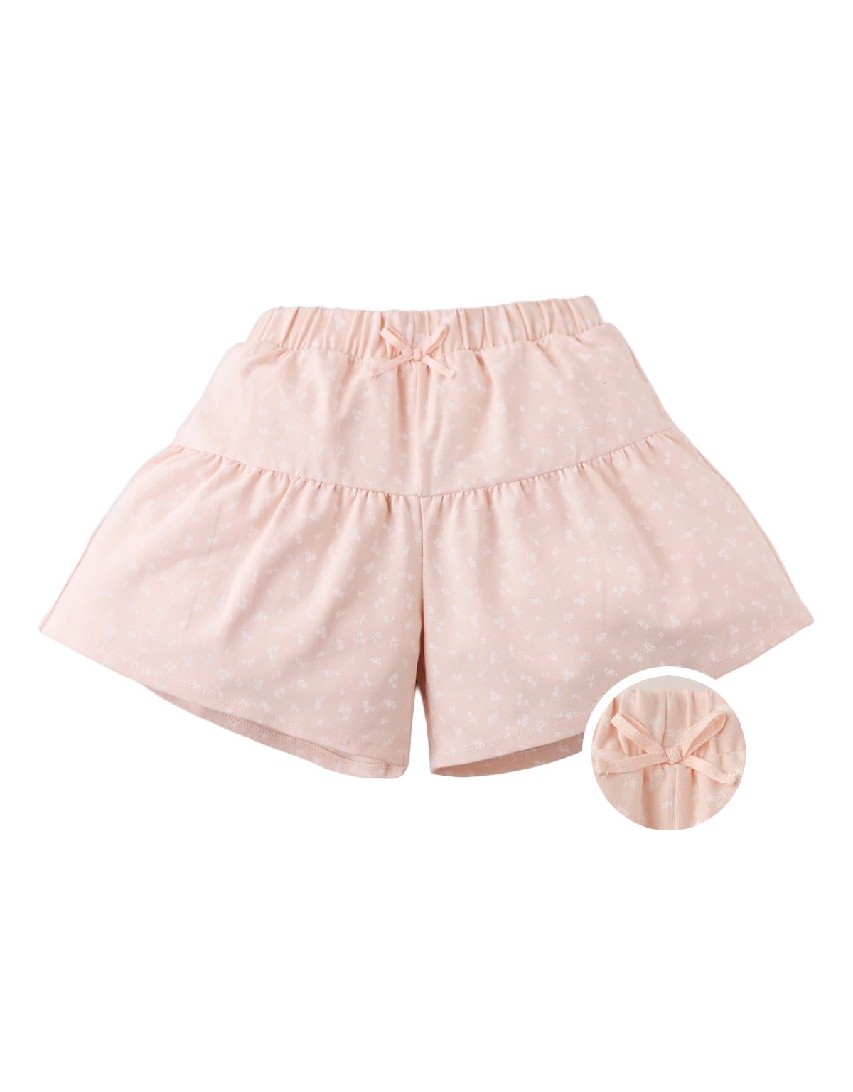 Posie Drop-Waist Shorts in Ditsy Floral
