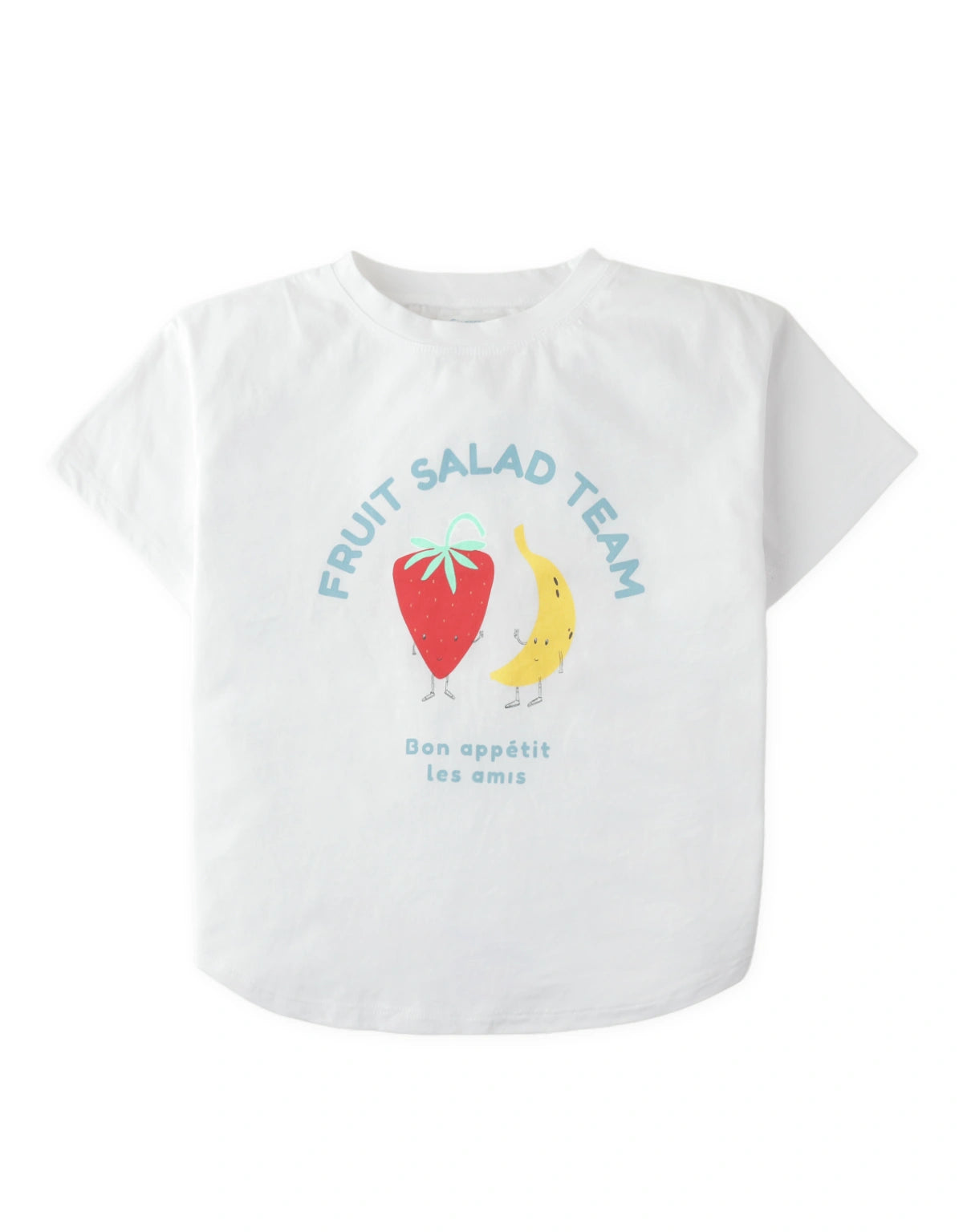 Ciandra Relaxed Fit Graphic Tee with Fruit Print