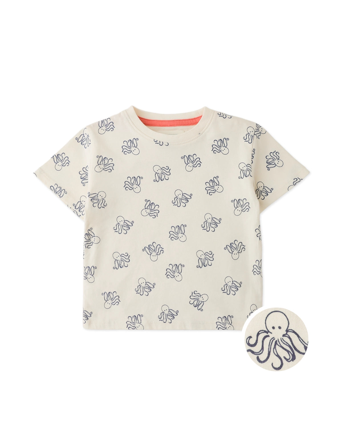 Baby Gavril Tee in Octopus Print