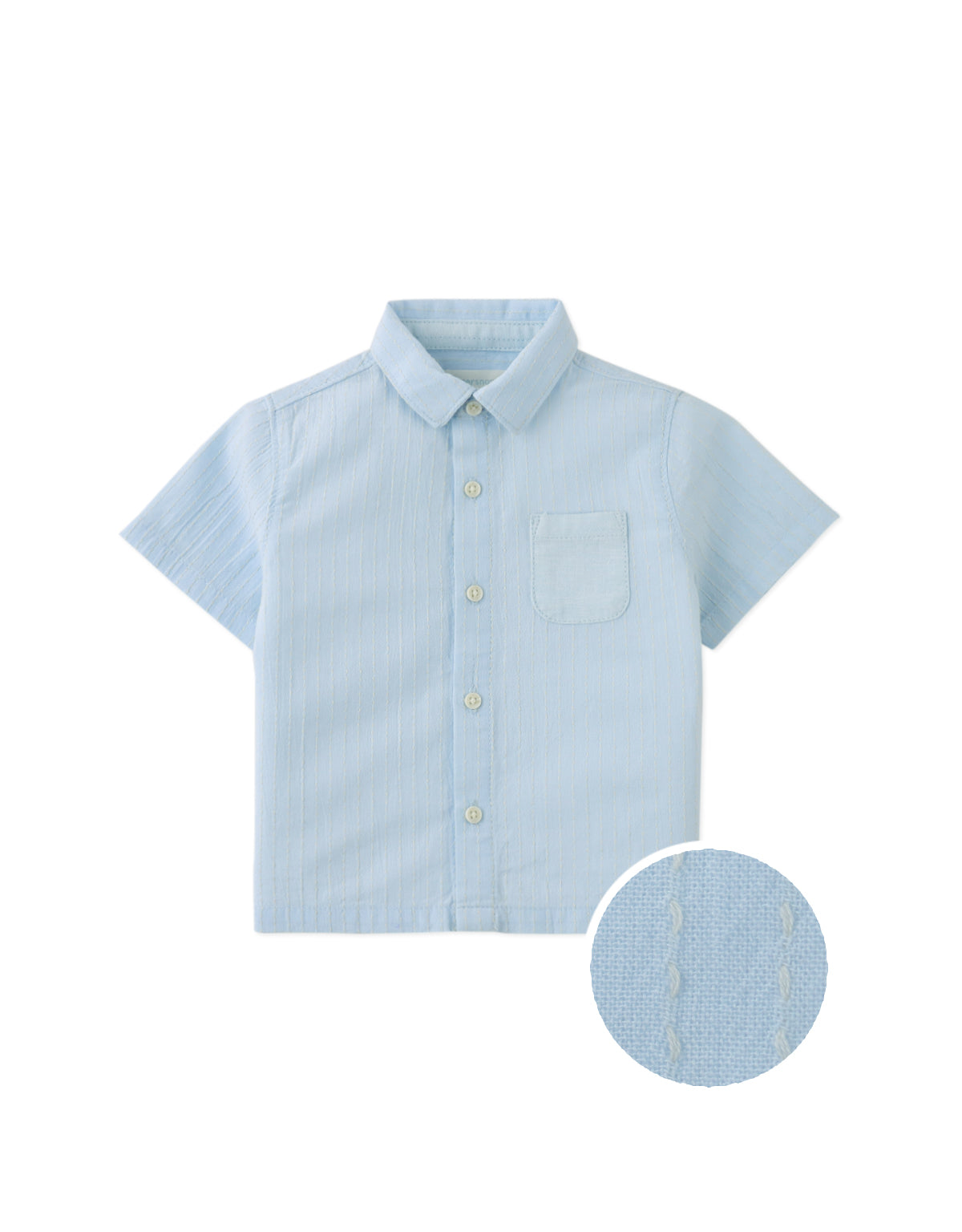 Baby Thomas Striped Dobby Shirt with Pocket product photo