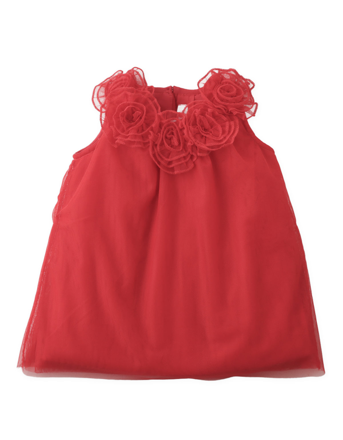 Baby Evangeline Floral Corsage Tulle Dress
