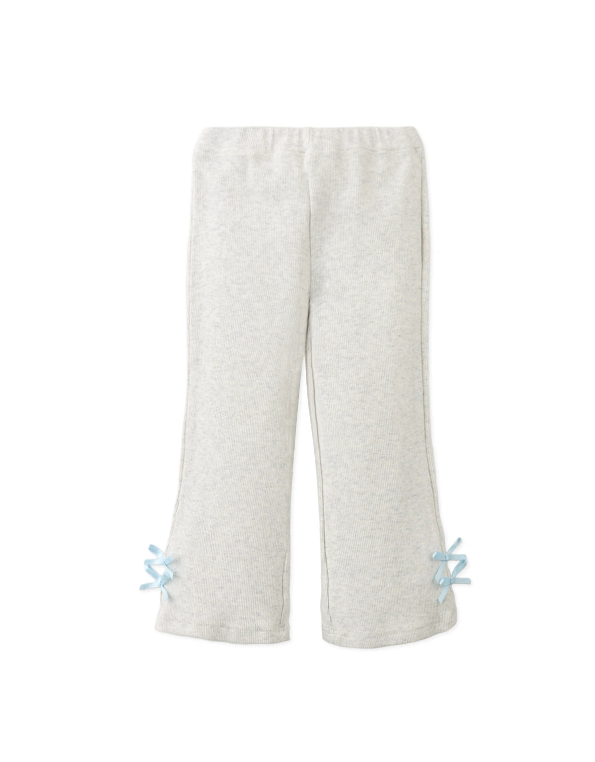 Baby Molly Bow-Detail Flared Leggings in Melange