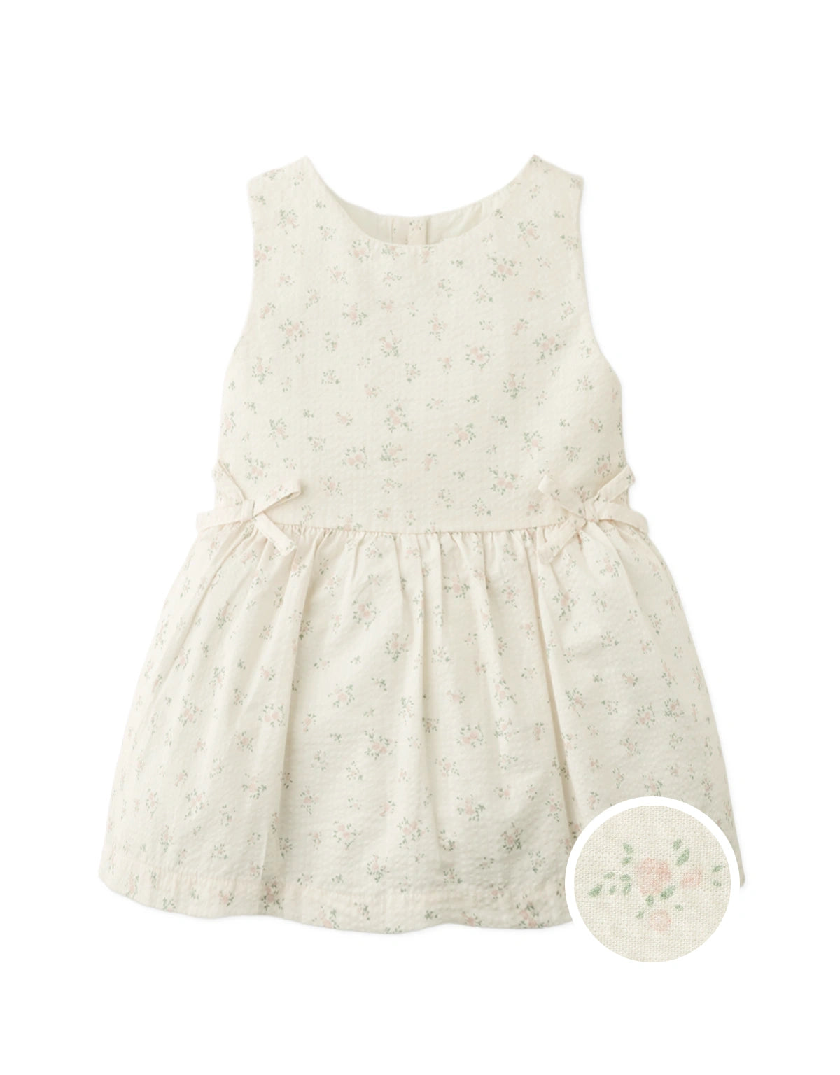 Baby Edel Ditsy Floral Playsuit with Bows