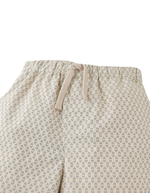 Bertolt Classic Abstract-Printed Bermuda Shorts close-up detail