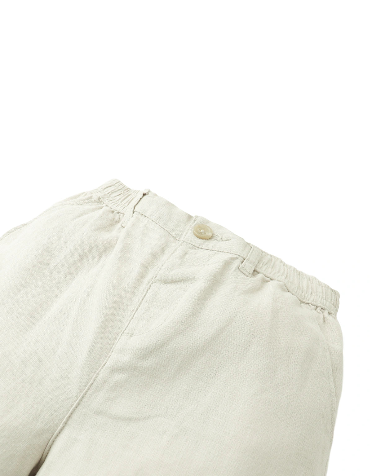 Aryan Cotton-Linen Pull-On Shorts