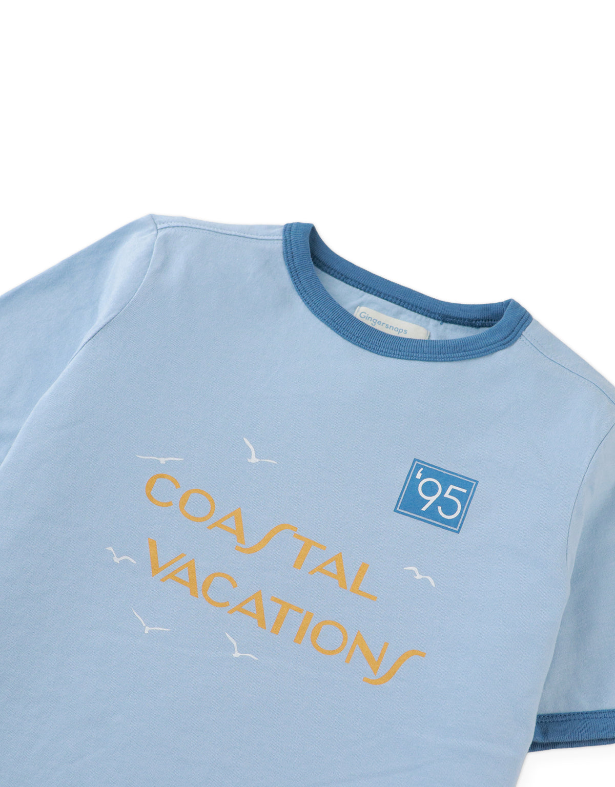 Mathias Ringer Tee with Coastal Vacations Graphic