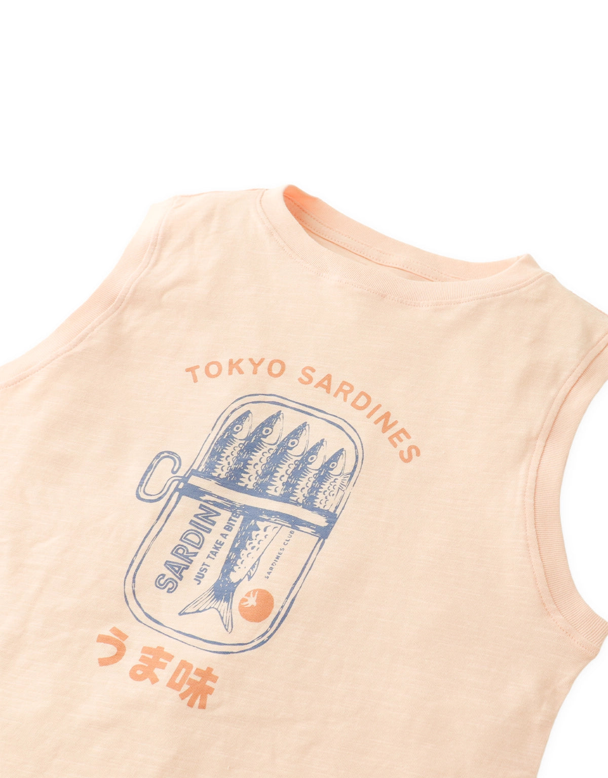 Miko Graphic Tank Top in Tokyo Sardines