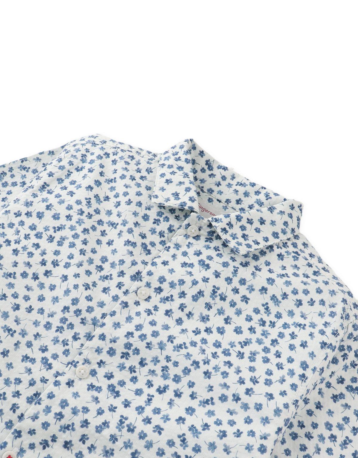 Jim Sumi-e Floral Seersucker Shirt