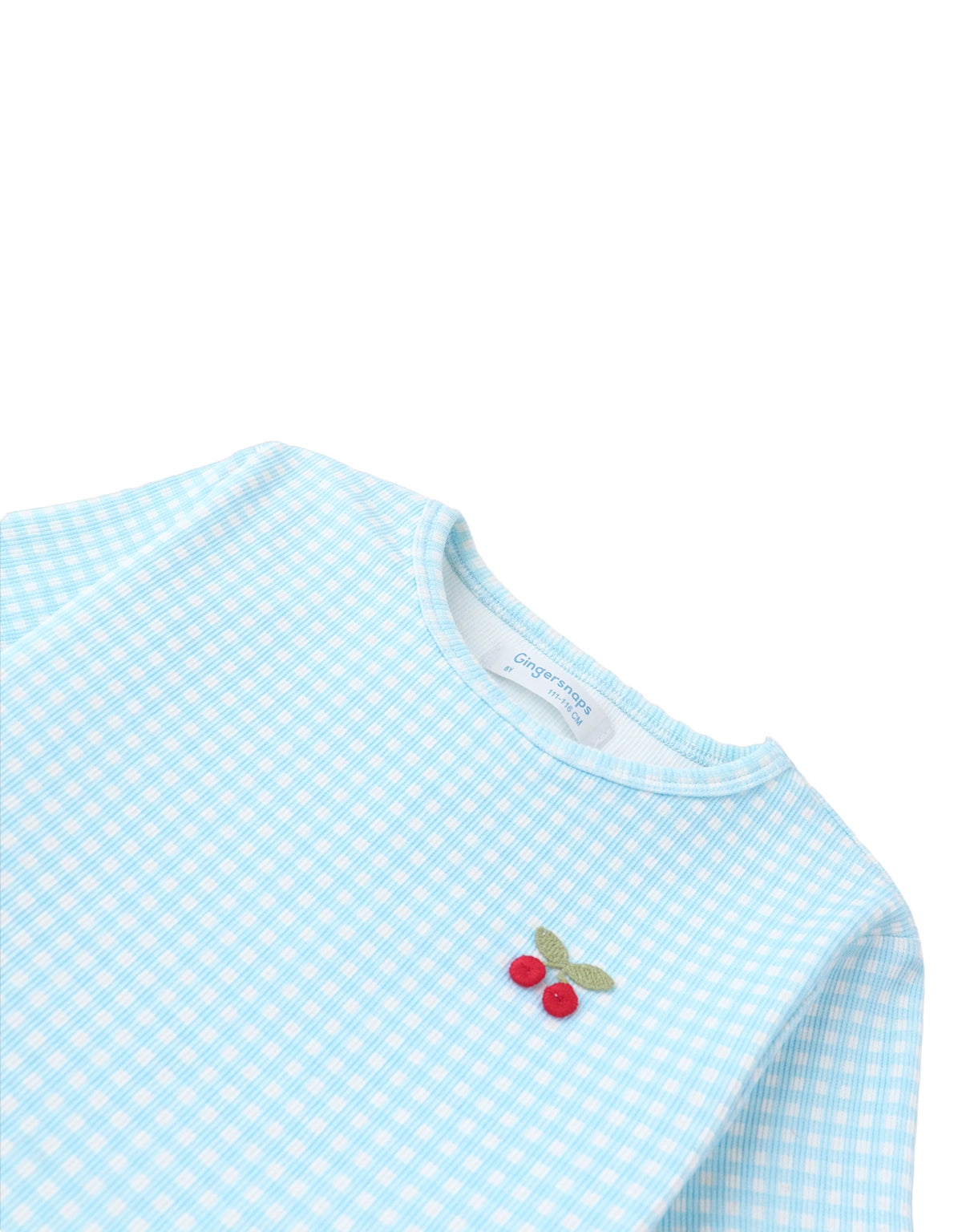 Chiara Blouse with Cherry Appliqué