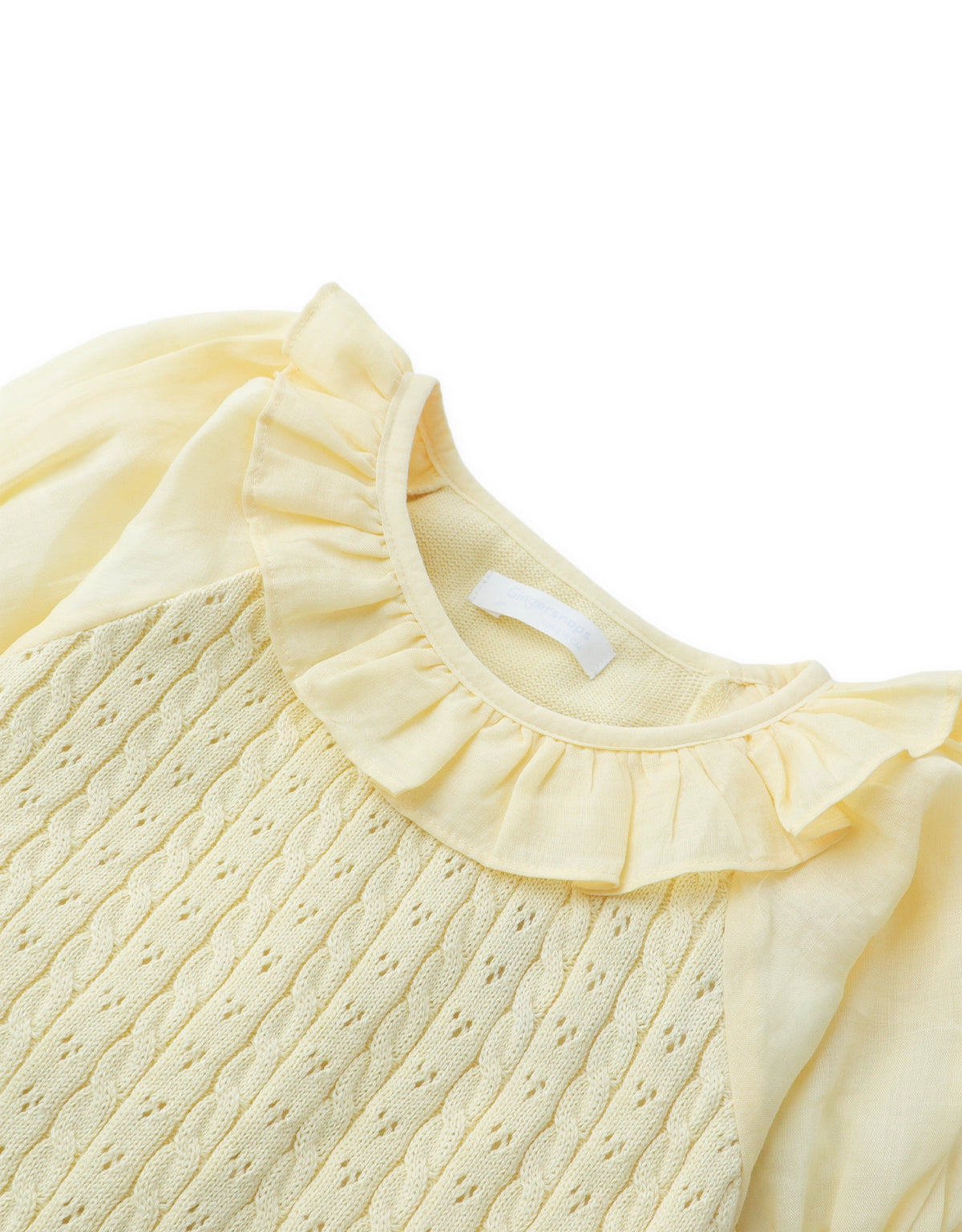 Faye Drop Waist Dress with Puff Sleeves