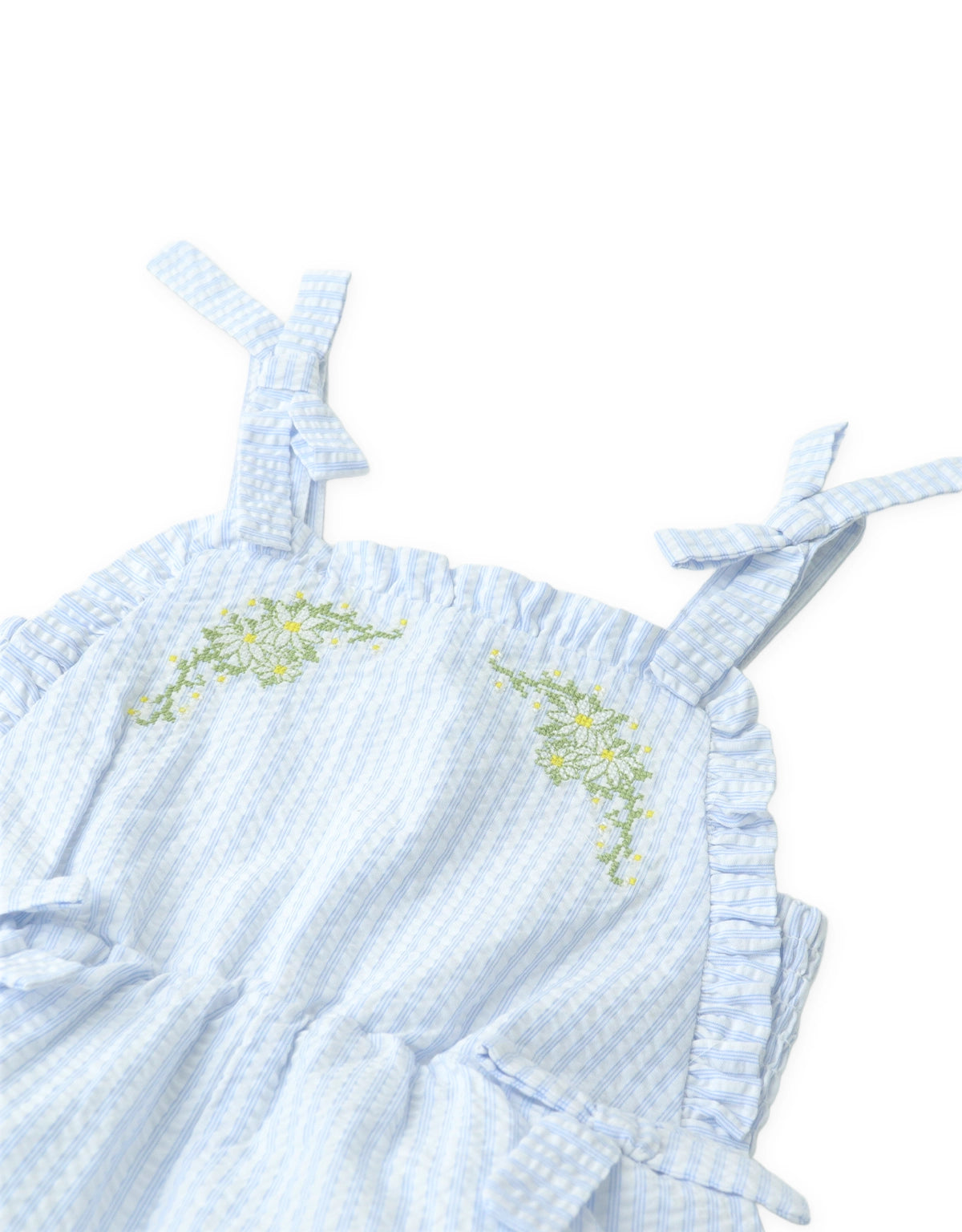 Florence Striped Apron Playsuit