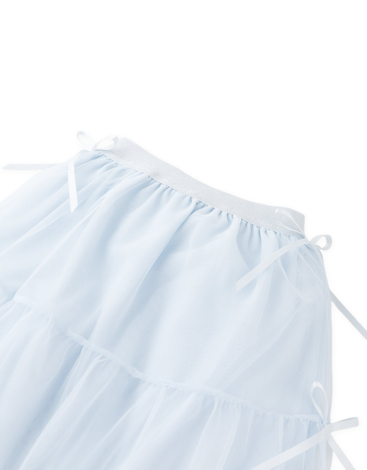 Peyton Tulle Maxi Skirt with Satin Bows