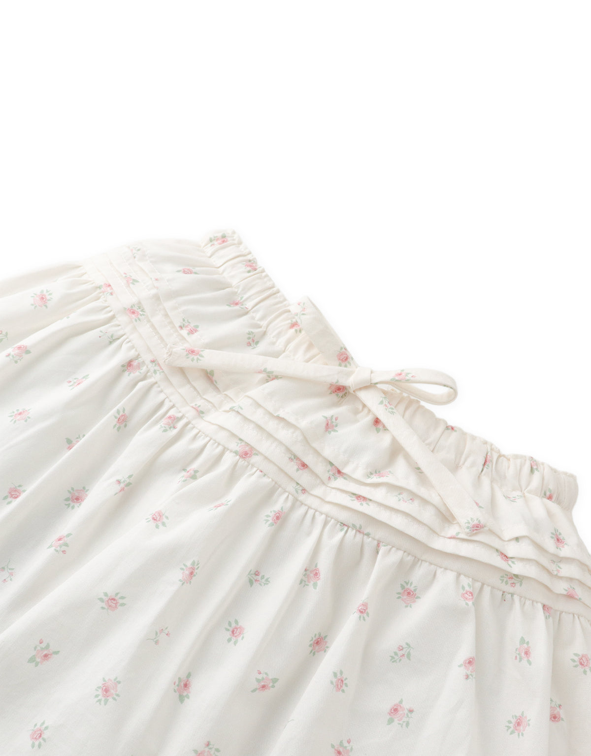 Gabbie Ditsy Floral Pintuck Skort