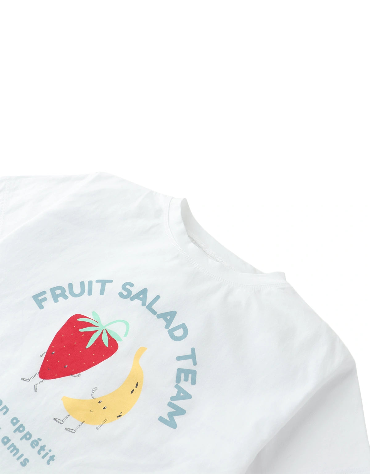 Ciandra Relaxed Fit Graphic Tee with Fruit Print