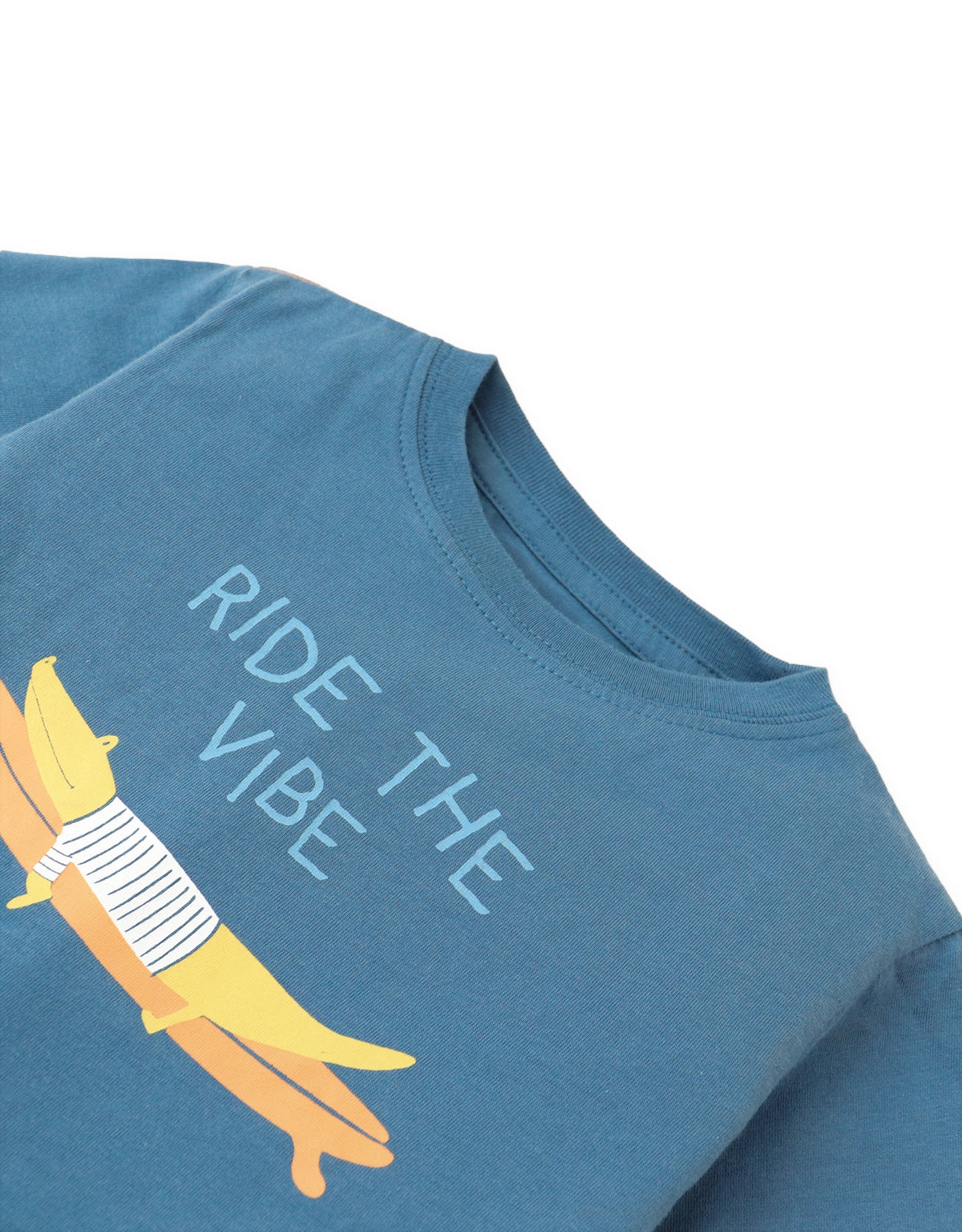 Baby Uriel Graphic Tee with Crocodile Surfer Print