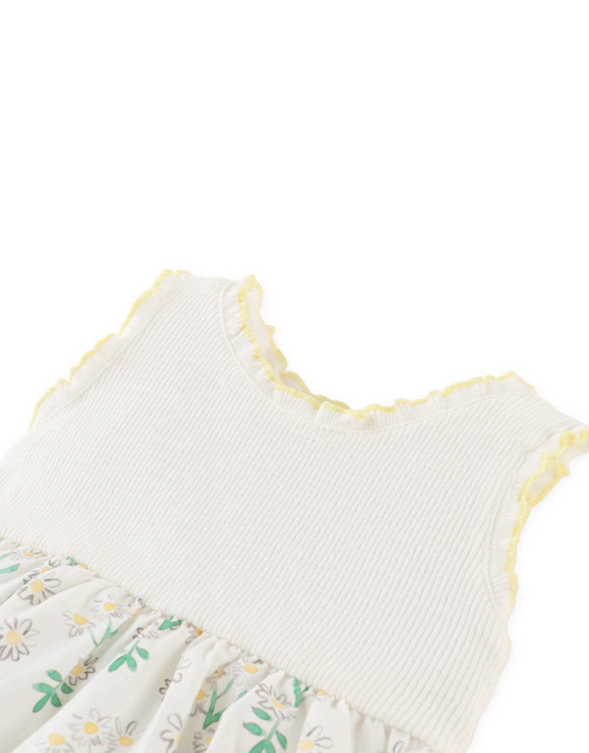 Baby Evelyn Floral Print Dress with Rosette Appliqué