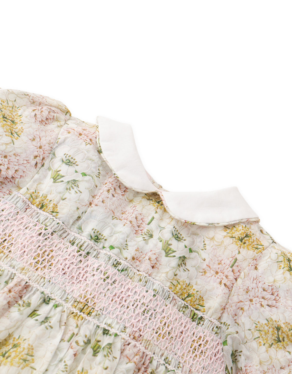 Baby Mathilda Floral Collared Dress