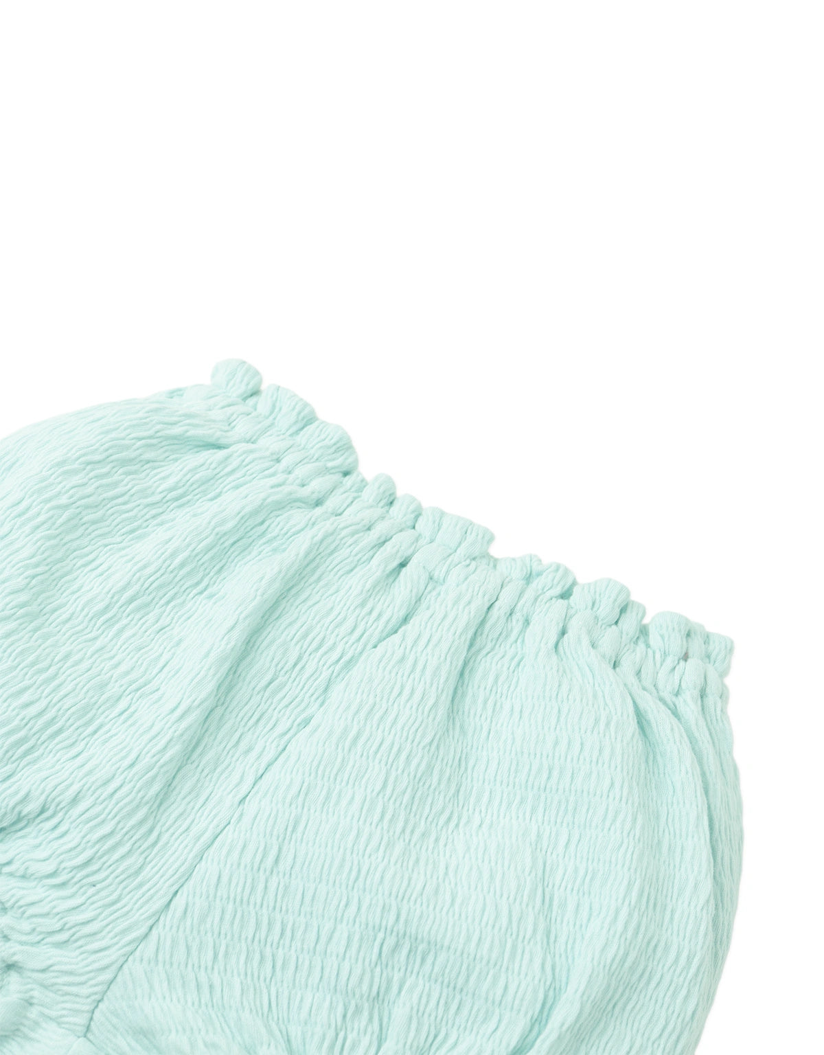 Baby Zita Bloomers with Ruffled Waist and Bow Appliqué
