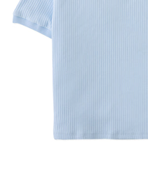 Floch Polo Shirt with Gg Logo Embroidery fabric and fit detail