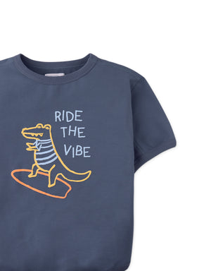 Chalice Cotton Jersey Barrel Tee outfit styling