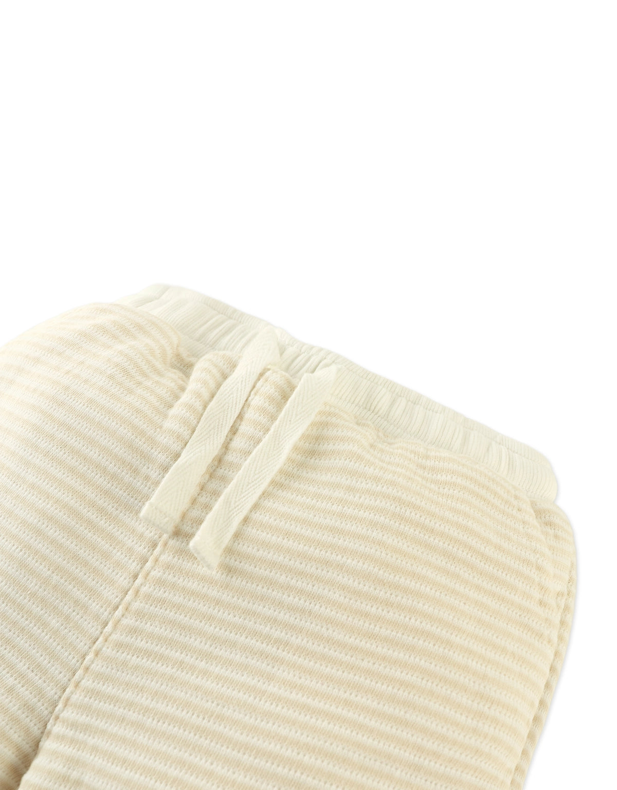 Baby Jovan Textured Stripe Drawstring Shorts