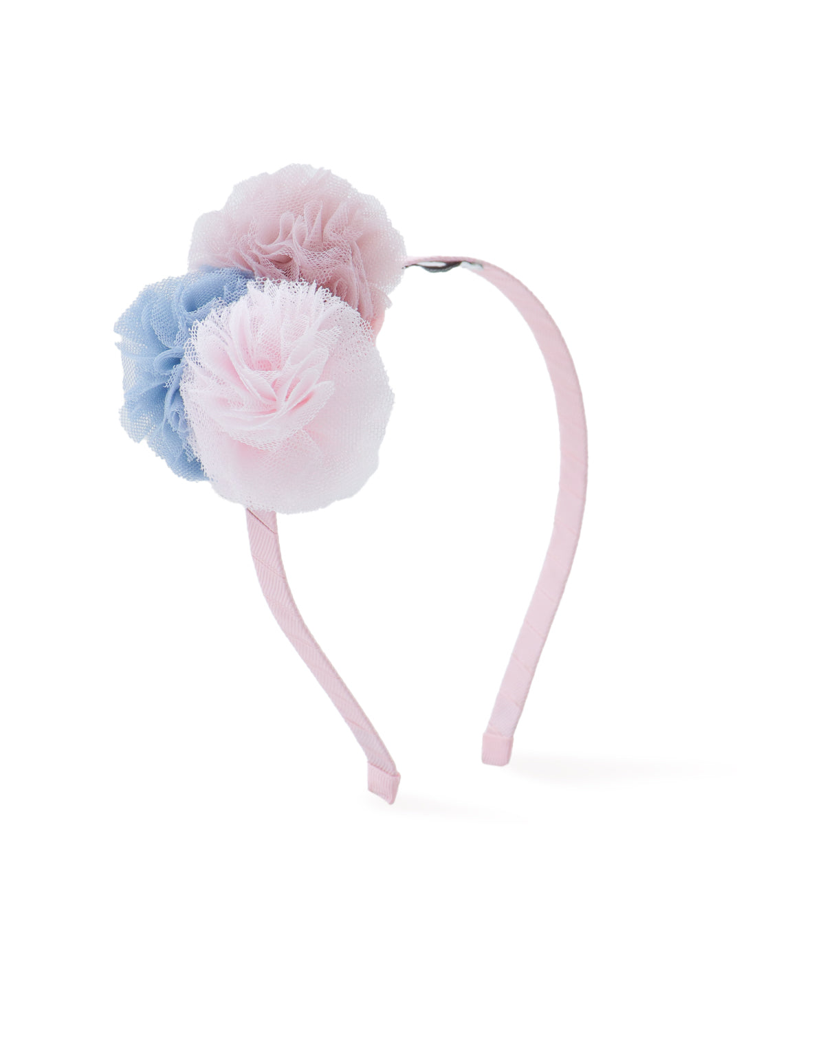 SERENITY TULLE POMPOMS HEADBAND