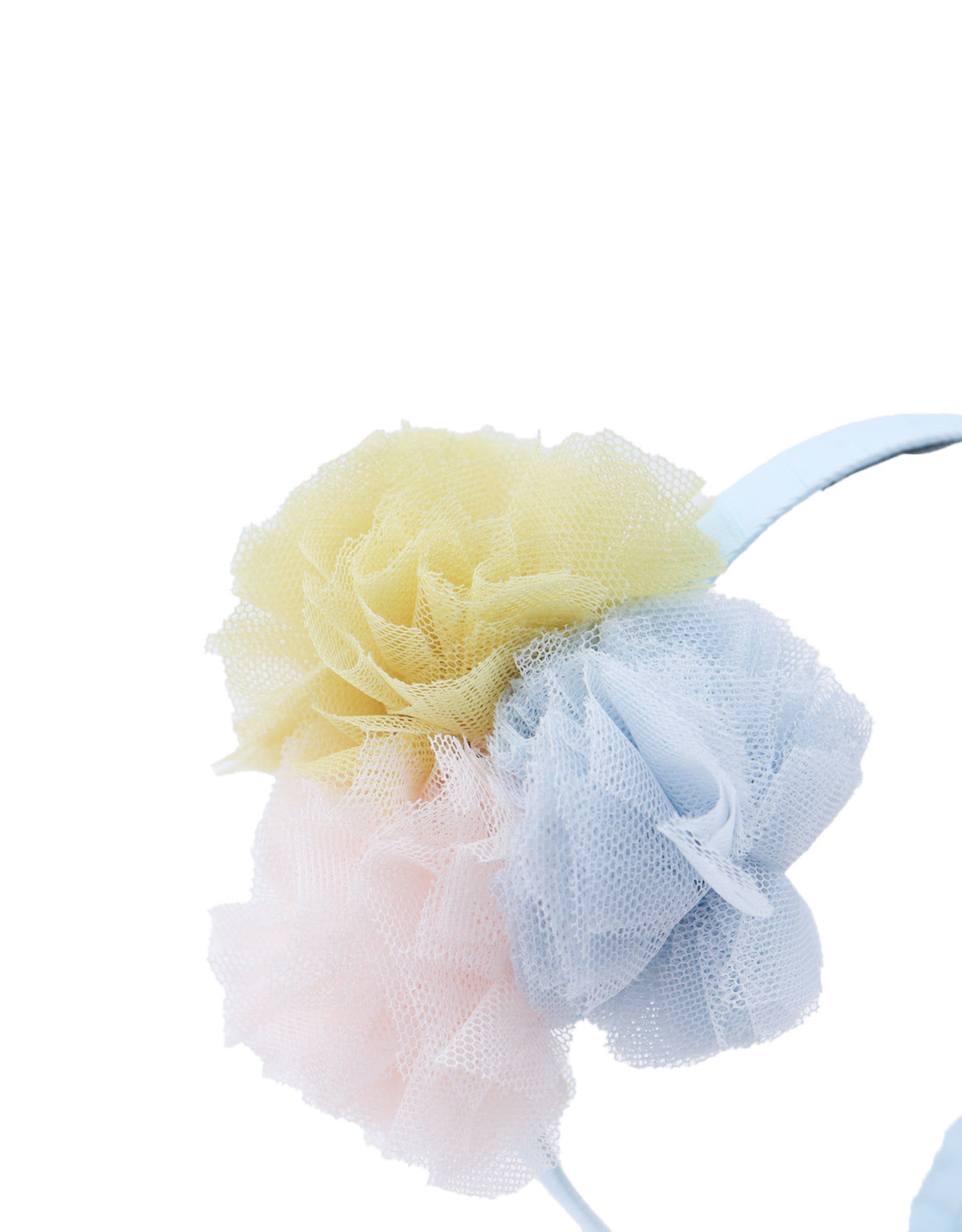 SERENITY TULLE POMPOMS HEADBAND
