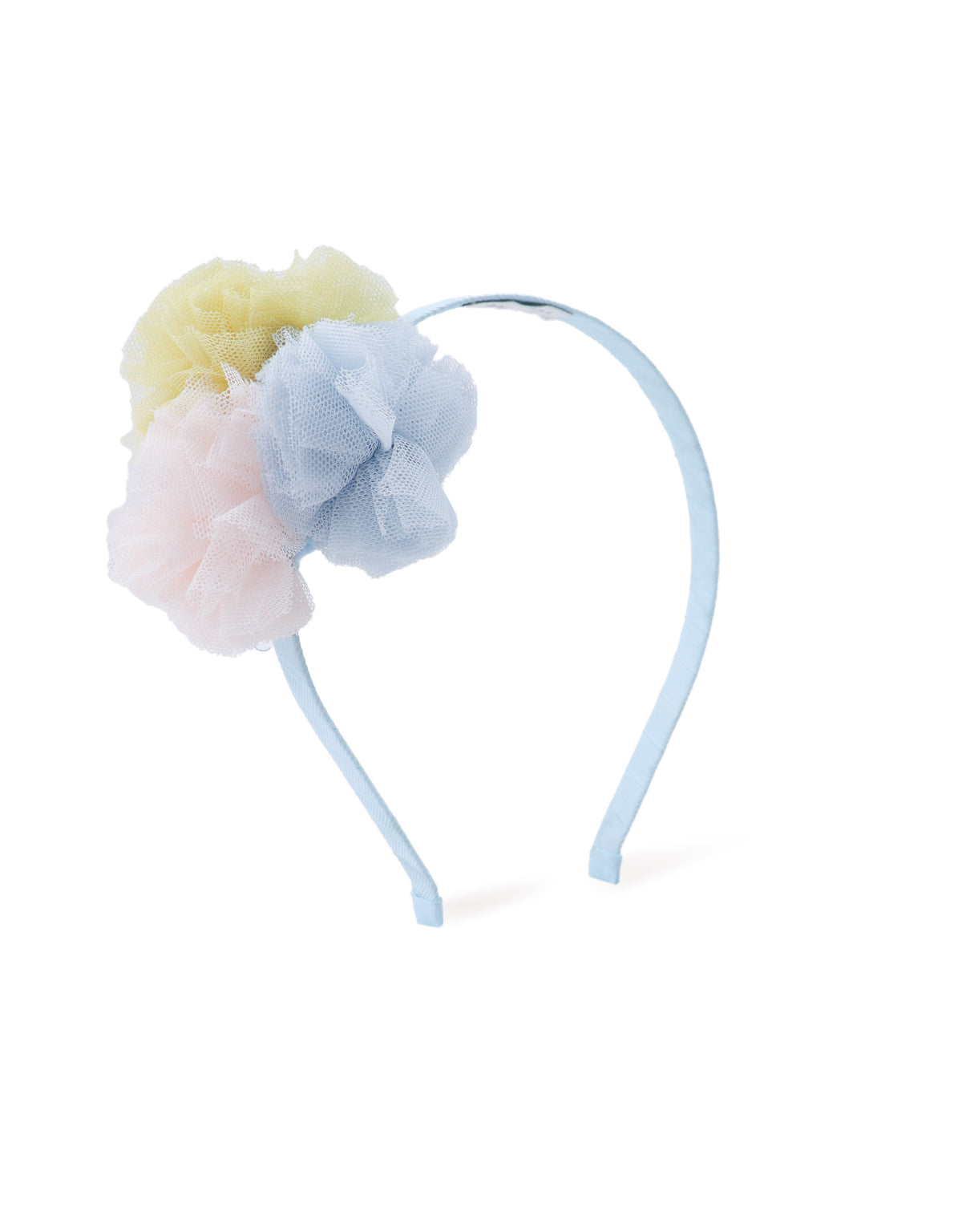 SERENITY TULLE POMPOMS HEADBAND