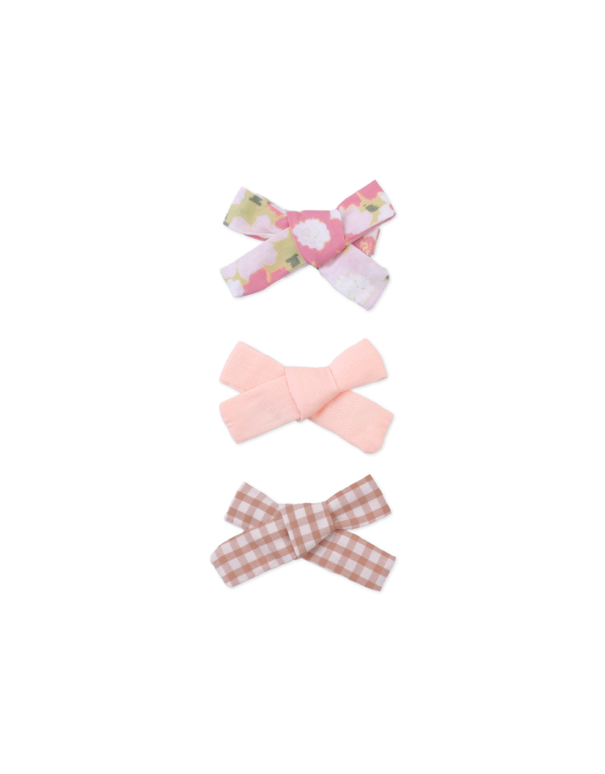 DANIELLE WOVEN BOW CLIP SET