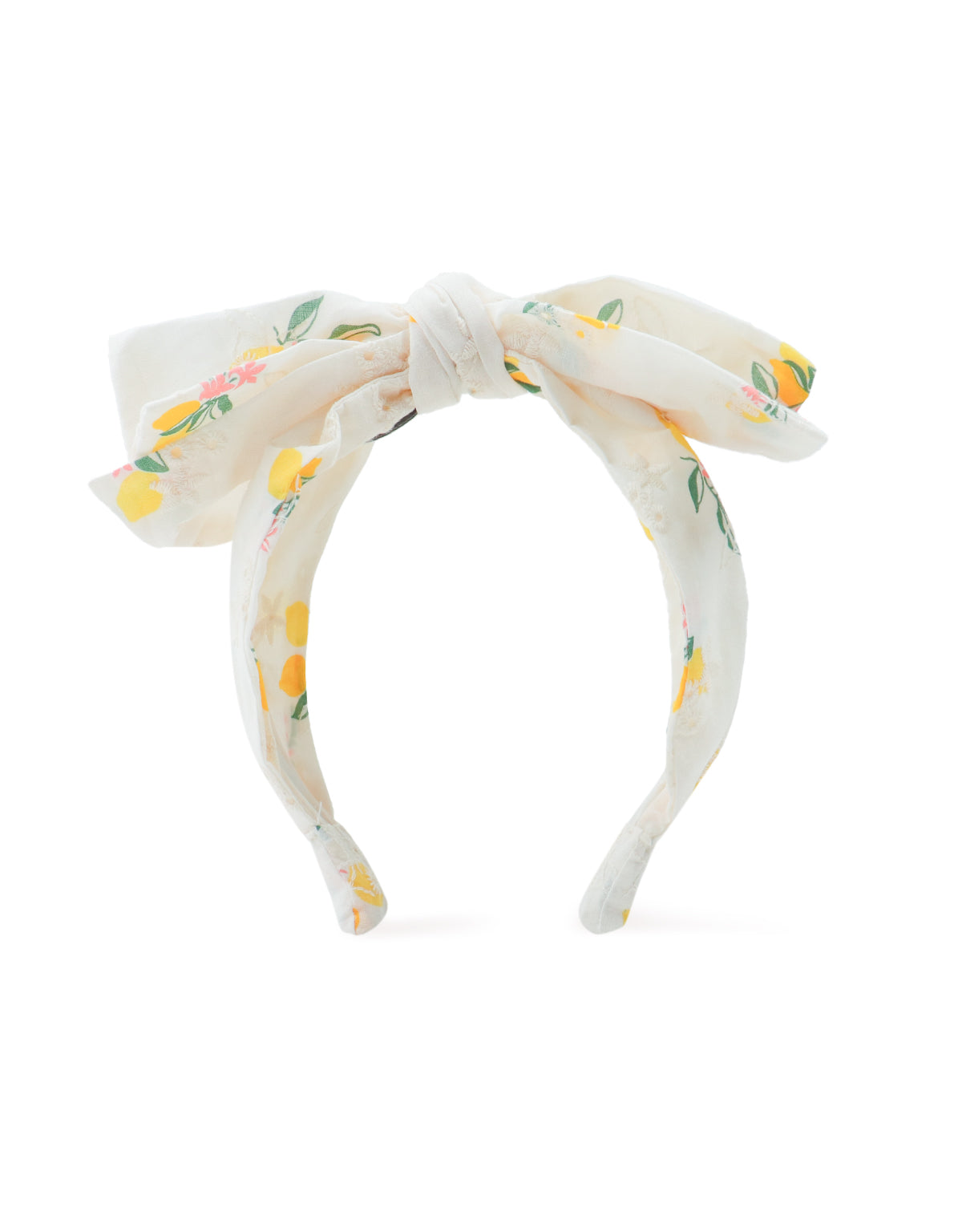 Candice Big Bow Eyelet Headband product photo