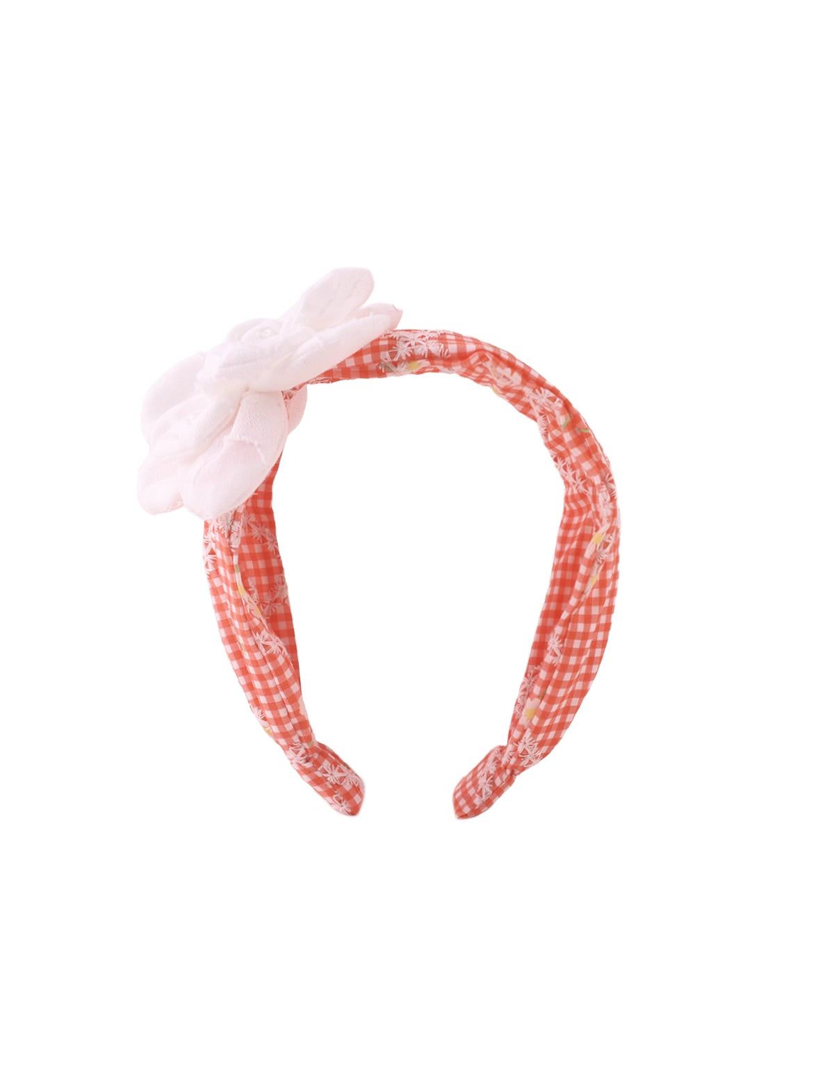 FAITH HEADBAND WITH FABRIC FLOWER