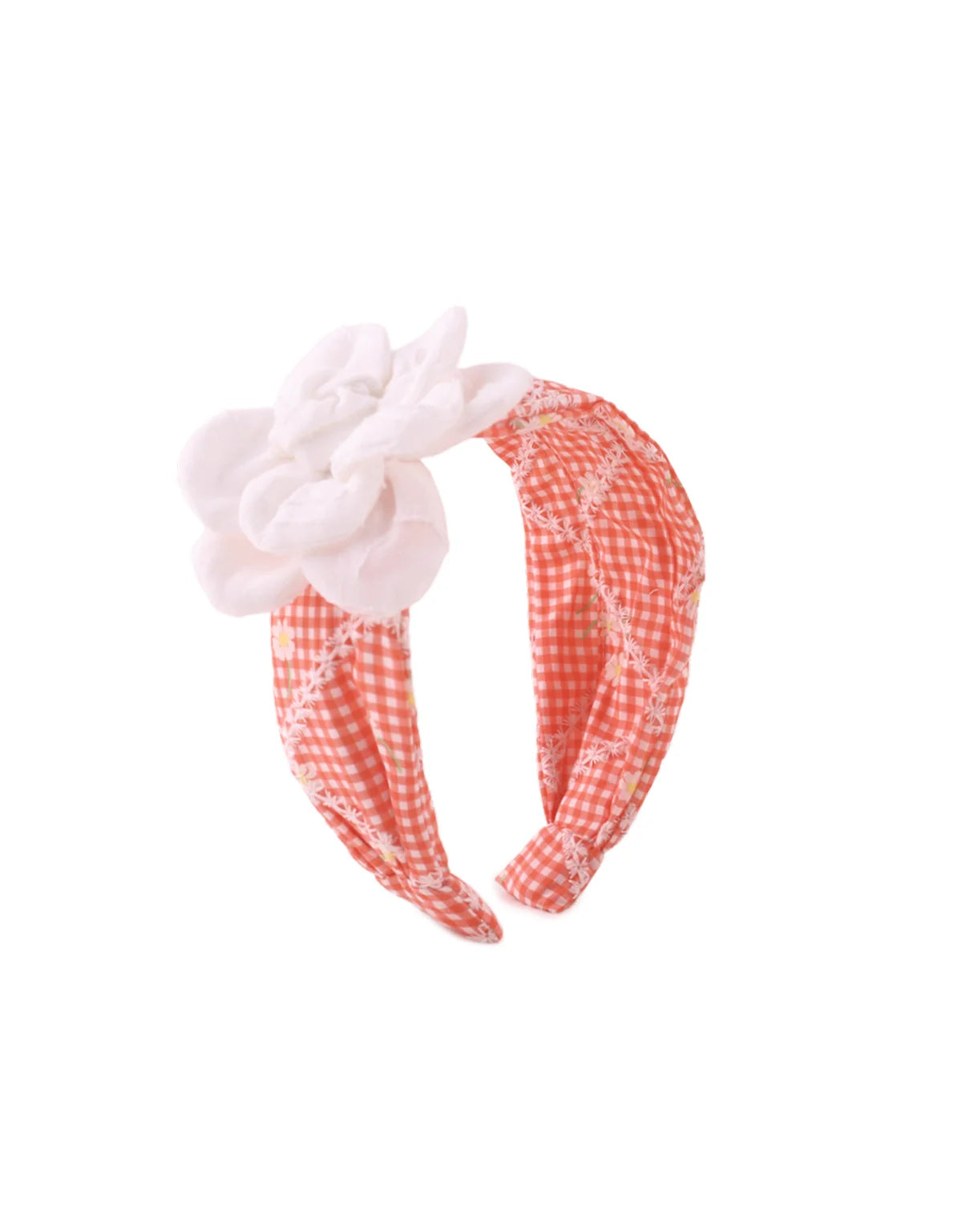 FAITH HEADBAND WITH FABRIC FLOWER